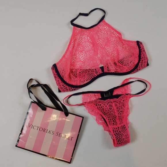 Victoria's Secret Other - Victoria Secret very sexy lace bra cheekini NWT